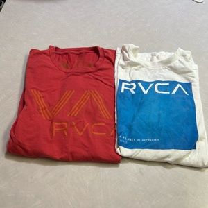 2 RVCA brand Tshirts, XXL